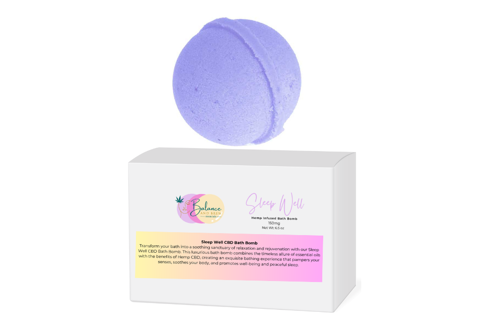 Sleep CBD Bath Bomb